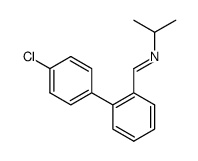1-(4'-chloro-[1,1'-biphenyl]-2-yl)-N-isopropylmethanimine Structure