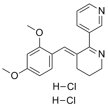 GTS-21二盐酸盐(DMBX-A)结构式