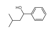 1-phenyl-3-methyl-1-butanol Structure