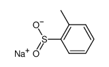 sodium 2-methylbenzenesulfinate Structure