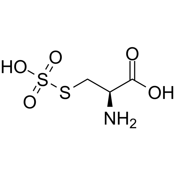 L-半胱氨酸S-硫酸盐结构式