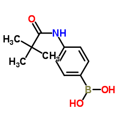 (4-Pivalamidophenyl)boronic acid Structure