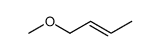 Crotyl Methyl Ether structure