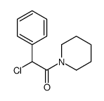 1-[氯(苯基)乙酰基]哌啶结构式