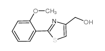 [2-(2-甲氧基苯基)噻唑-4-基]甲醇结构式