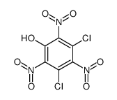 3,5-dichloro-2,4,6-trinitrophenol Structure