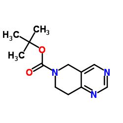 7,8-二氢吡啶并[4,3-d]嘧啶-6(5H)-甲酸叔丁酯图片