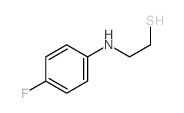 2-[(4-fluorophenyl)amino]ethanethiol Structure