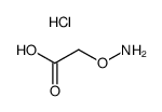 2-(氨基氧基)乙酸盐酸盐结构式