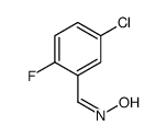 N-[(5-chloro-2-fluorophenyl)methylidene]hydroxylamine Structure