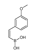 TRANS-2-(3-METHOXYPHENYL)VINYLBORONIC A Structure