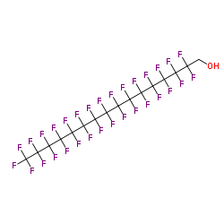 1H,1H-全氟-十六醇结构式