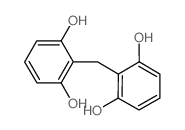 2,2'-methylenebis-1,3-Benzenediol (en) Structure
