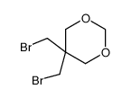 5,5-bis(bromomethyl)-1,3-dioxane结构式