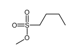 methyl butane-1-sulfonate结构式