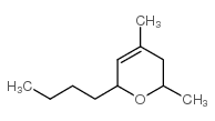 6-butyl-3,6-dihydro-2,4-dimethyl-2h-pyran Structure