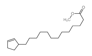 2-Cyclopentene-1-tridecanoicacid, methyl ester, (1S)-结构式