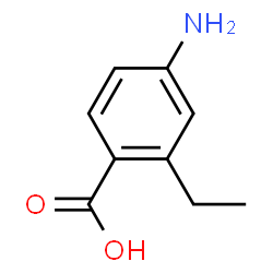 4-氨基-2-乙基苯甲酸结构式