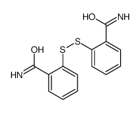 2-[(2-carbamoylphenyl)disulfanyl]benzamide Structure