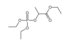 ethyl 2-diethoxyphosphoryloxypropanoate Structure