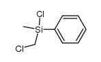 chloro(chloromethyl)(methyl)phenylsilane Structure