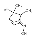 (1r)-camphor oxime Structure