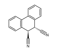 (E)-9,10-dicyano-9,10-dihydrophenanthrene结构式
