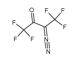 hexafluoro-3-diazo-2-butanone Structure