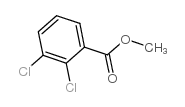 2,3-二氯苯甲酸甲酯结构式