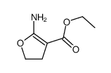 ethyl 5-amino-2,3-dihydrofuran-4-carboxylate结构式