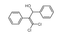 3,3-Dichlor-1,2-diphenyl-2-propen-1-ol Structure