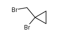 1-bromo-1-(bromomethyl)cyclopropane Structure
