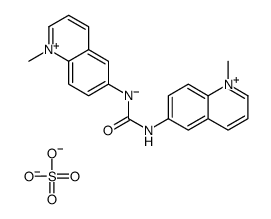 6,6'-(carbonyldiimino)bis[1-methylquinolinium] sulphate picture