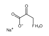 3-氟丙酮酸钠盐(一水)结构式