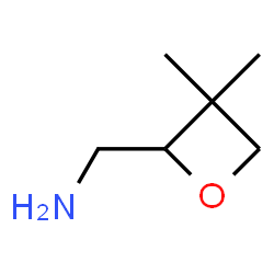 (3,3-dimethyloxetan-2-yl)methanamine Structure