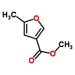 5-甲基-3-呋喃甲酸甲酯结构式