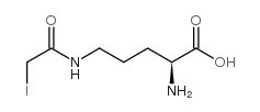 (2S)-(+)-氨基-5-碘乙酰氨基戊戊酸图片