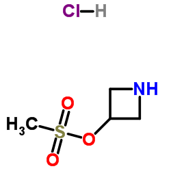 3-甲磺酰基氮杂丁烷盐酸盐结构式