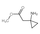 2-(1-氨基环丙基)乙酸甲酯结构式