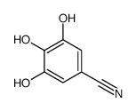 3,4,5-trihydroxybenzonitrile Structure