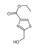 2-(羟甲基)噻唑-4-羧酸乙酯结构式