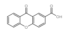 xanthone-2-carboxylic acid Structure