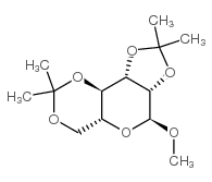 2,3:4,6-二-o-异亚丙基-d-甘露糖苷甲酯结构式