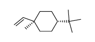 (1r,4r)-4-tert-butyl-1-methyl-1-vinylcyclohexane Structure