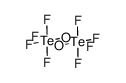 tellurium tetrafluoride oxide dimer Structure