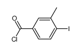 4-iodo-3-methyl-benzoyl chloride结构式