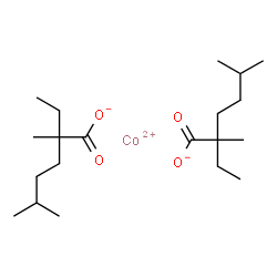 cobalt(2+) neodecanoate Structure