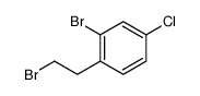 2-溴-1-(2-溴乙基)-4-氯苯结构式