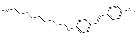 p-壬基苄烯-p-甲苯胺结构式