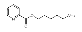 hexyl pyridine-2-carboxylate结构式